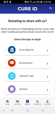 CURE ID android App screenshot 4